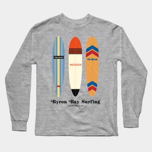 Byron Bay Surfing Australia Long Sleeve T-Shirt